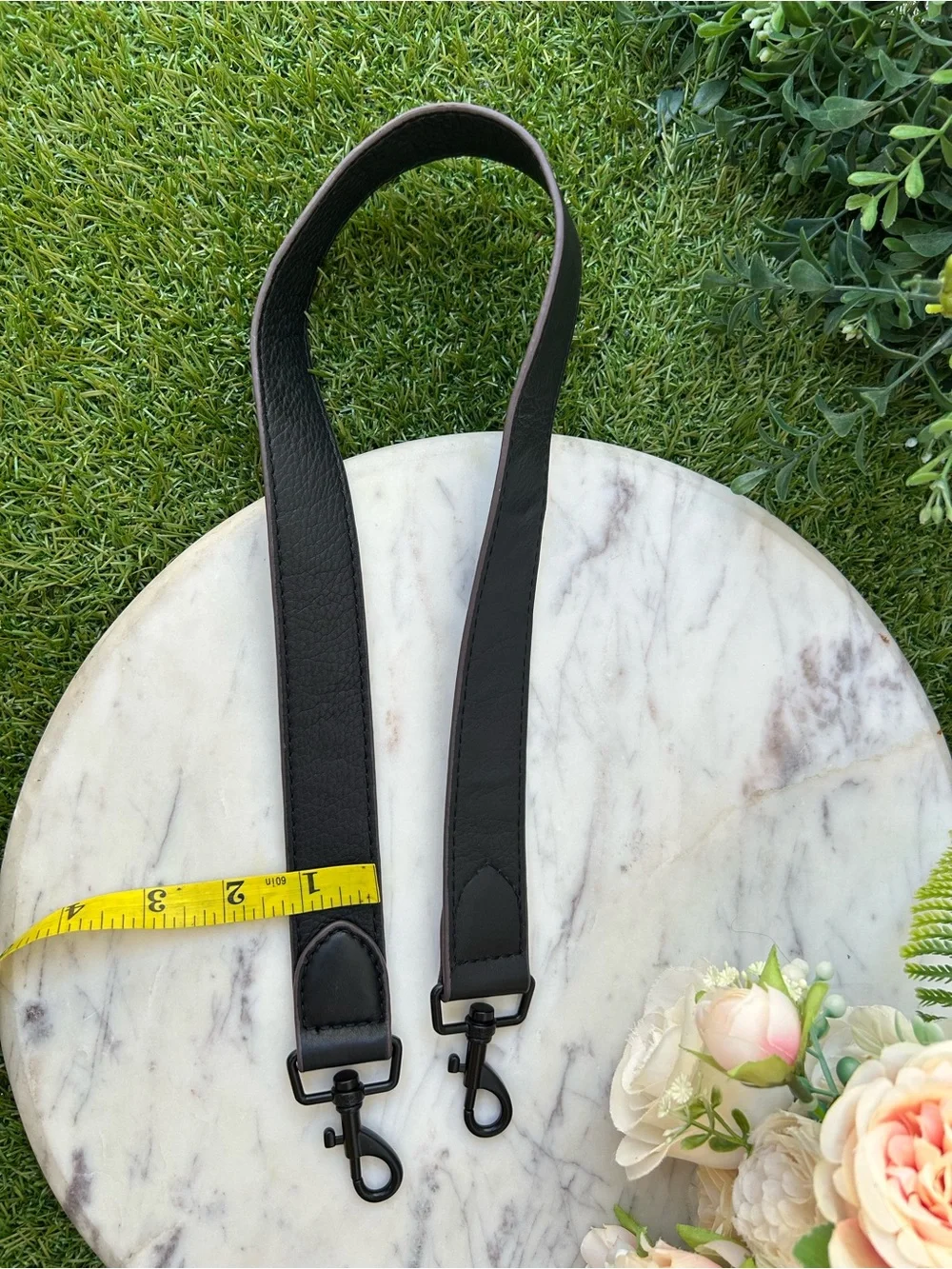 AIMEE  Kestenberg leather strap black / NEW